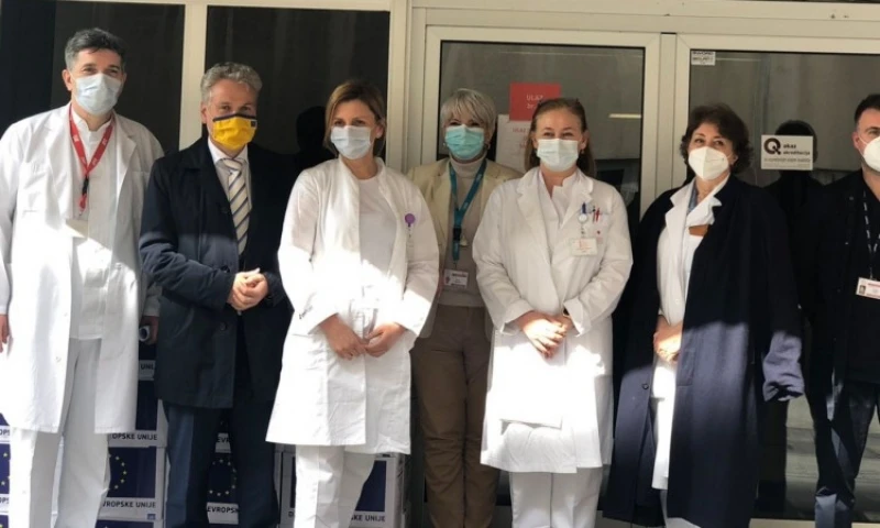 Johann Sattler posjetio Opću bolnicu u Sarajevu