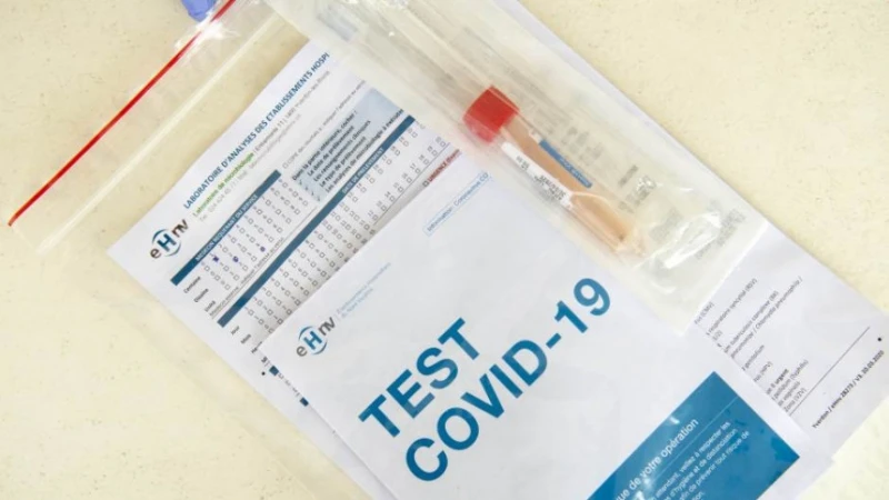 Koronavirus test 