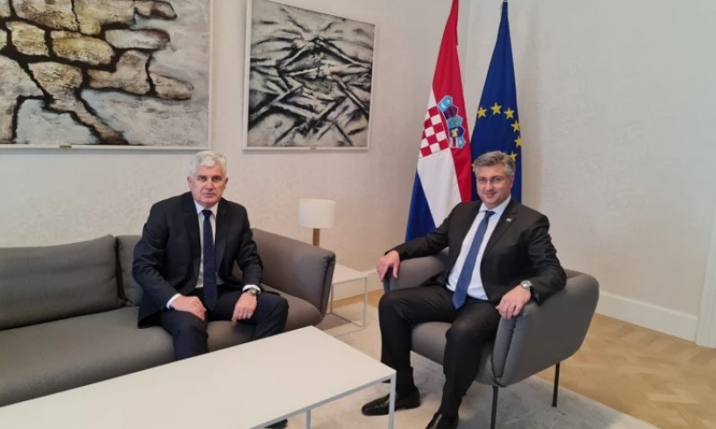 Dragan Čović i Andrej Plenković