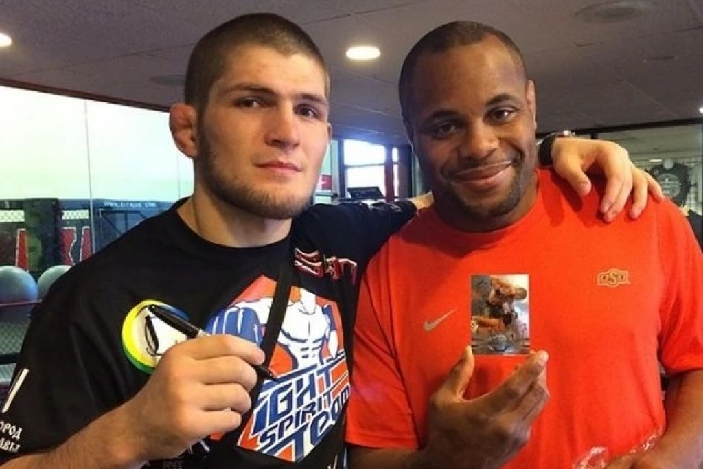 Daniel Cormier u društvu Khabiba Nurmagomedova