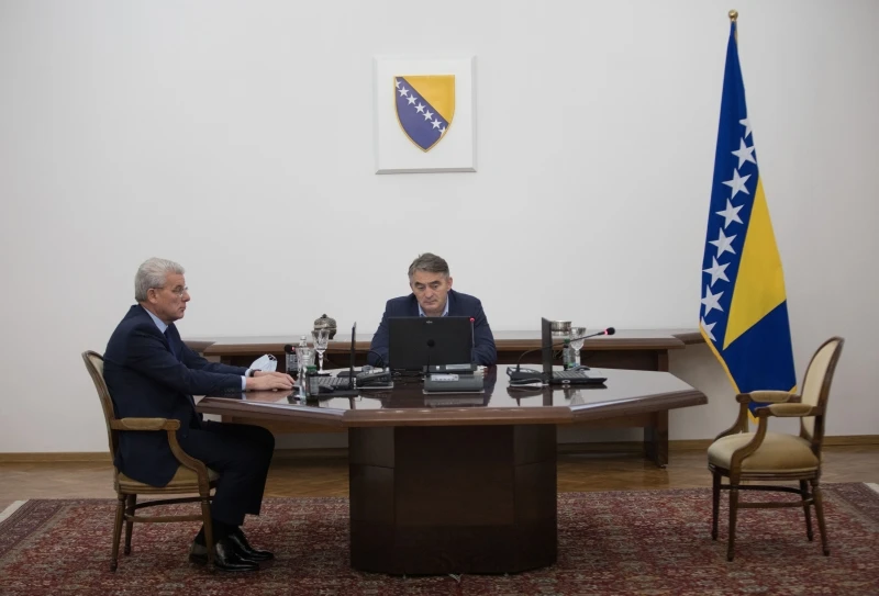 Šefik Džaferović i Željko Komšić