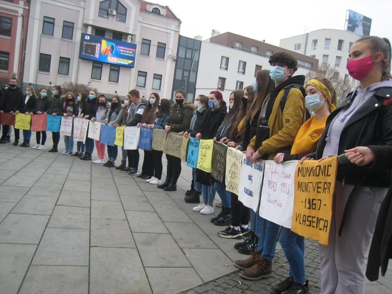 Mirni protest u Tuzli