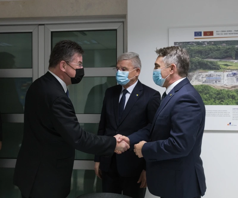 Komšić, Džaferović, Lajčak 