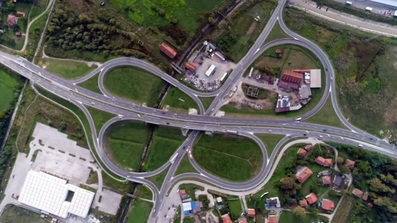 Petlja Šićki Brod: Polazište za prvu dionicu