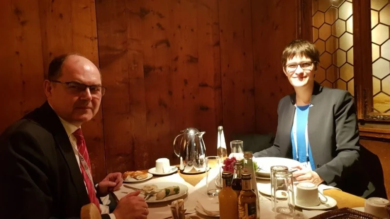 Christian Schmidt i Anna Lührmann
