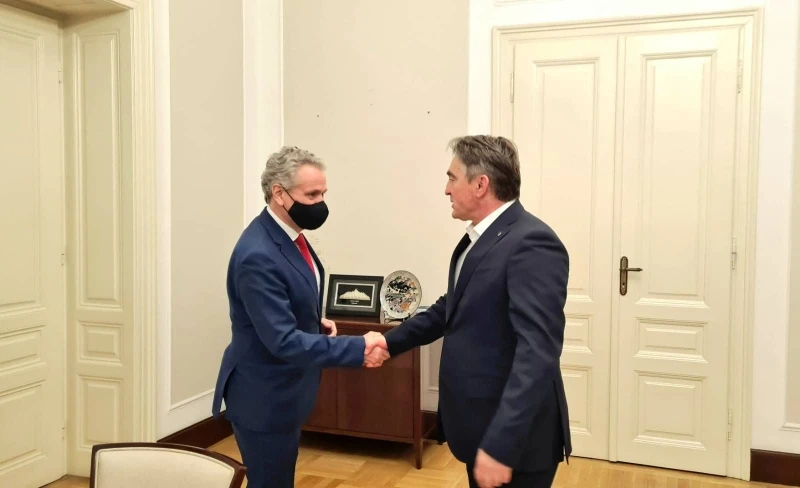 Johann Sattler i Željko Komšić