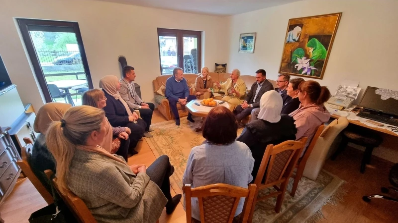 Bakir Izetbegović u Srebrenici