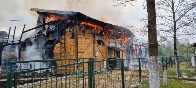 Požar na farmi