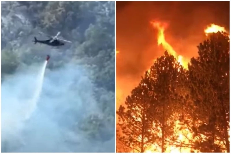 Požar na NP Sutjeska i Blidinju