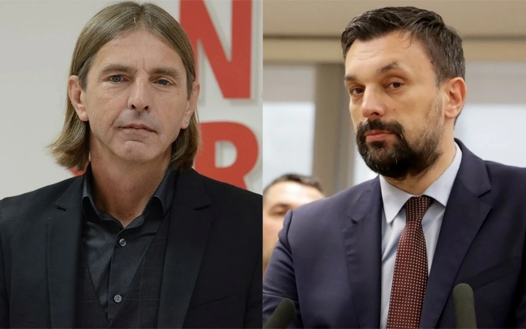 Predrag Kojović i Elmedin Konaković