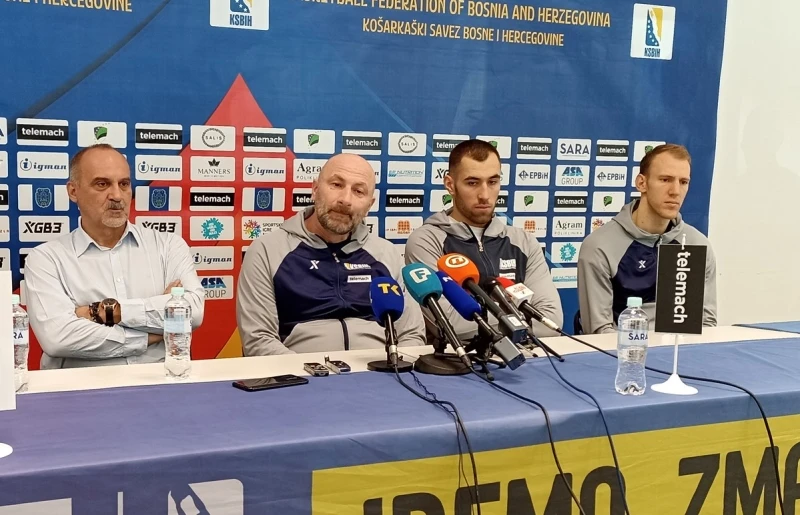 Press konferencija reprezentacije BiH u košarci