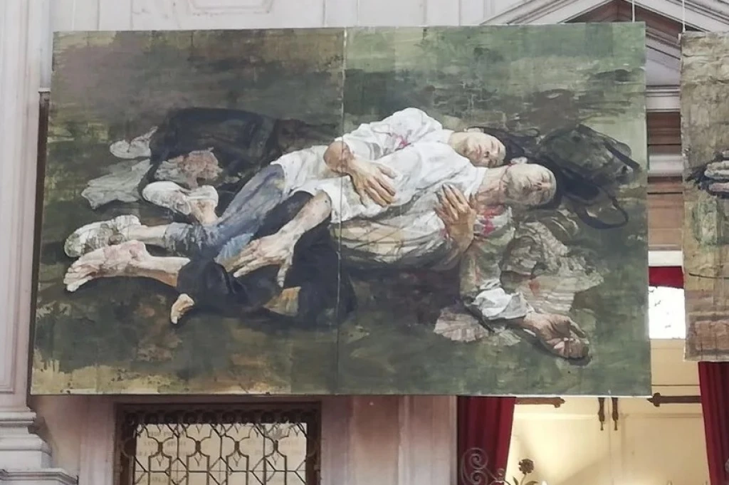 Boško i Admira na platnu Safeta Zeca