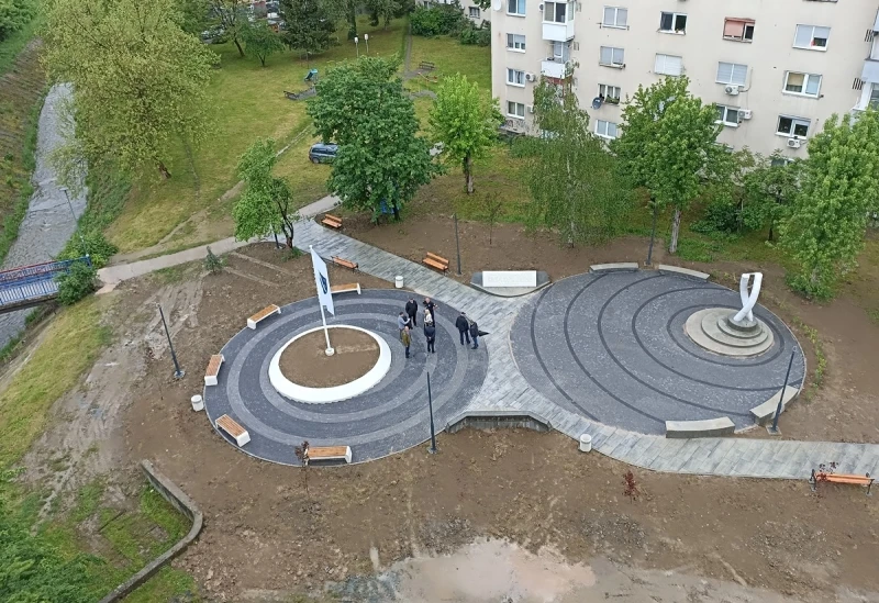 Spomen park u izgradnji