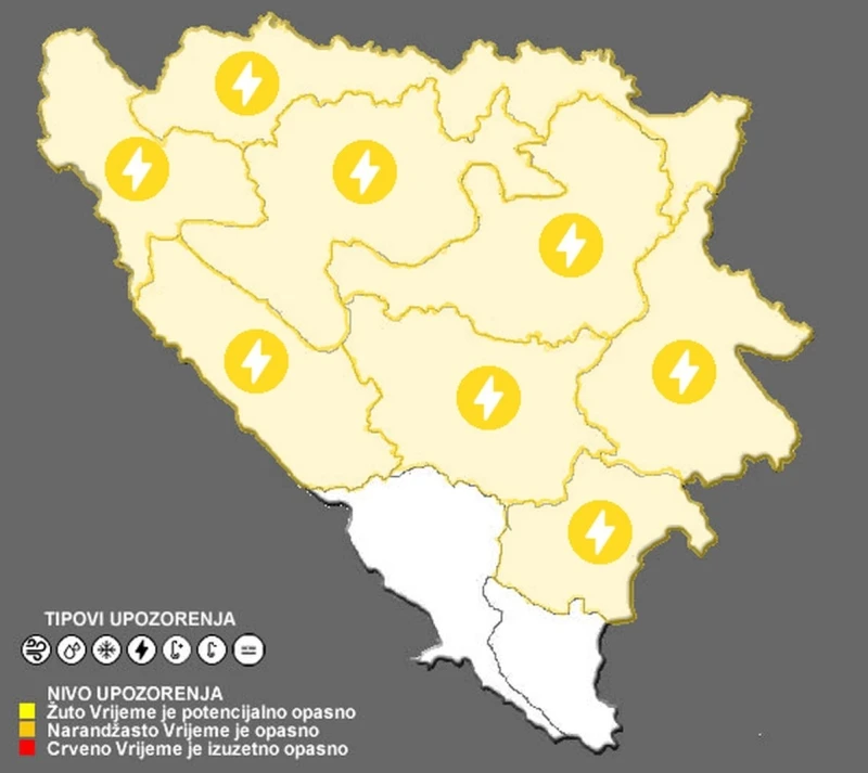 Žuti meteoalarm