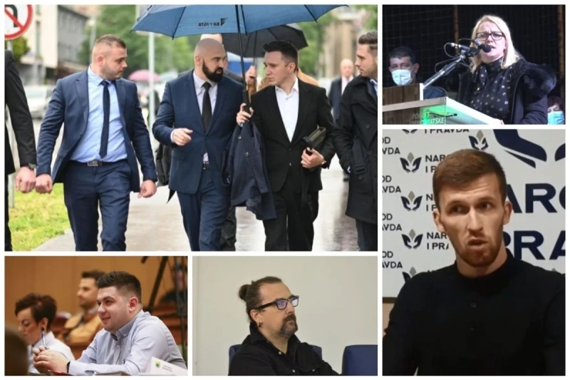 Rusmir Isak, Ramo Isak i Arnel Isak, Elzina Pirić, Kenan Uzunović, Damir Marjanović i Abdulah Iljazović