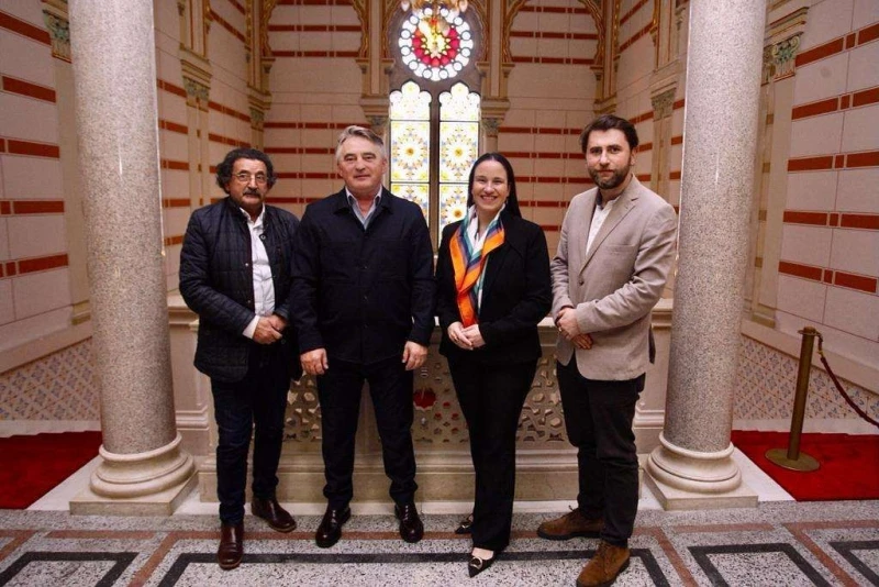 Eli Tauber, Željko Komšić, Benjamina Karić i Samir Avdić