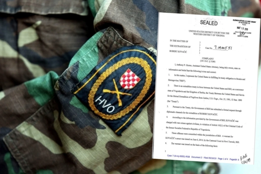 Robert Kovačić uhapšen u SAD-u