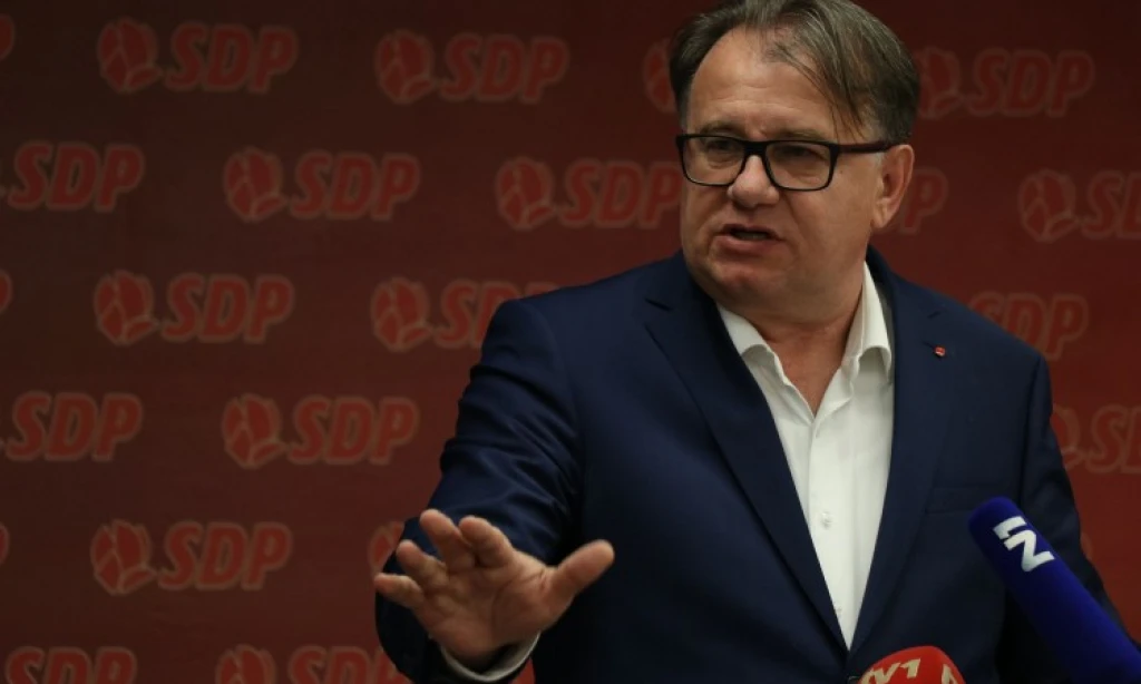 Nermin Nikšić, predsjednik SDP-a