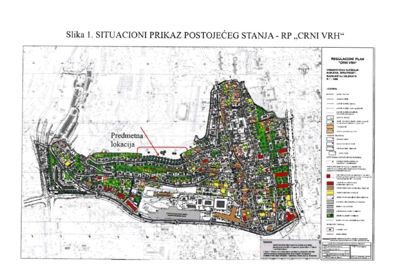 Općina Centar - RP Crni vrh 