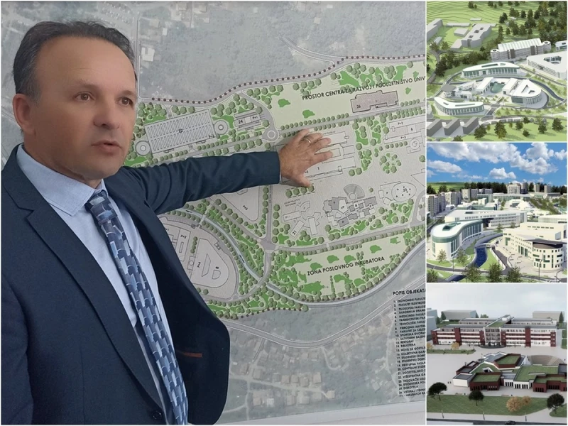 Prof. dr. Damir Zenunović i prostorni plan Kampusa