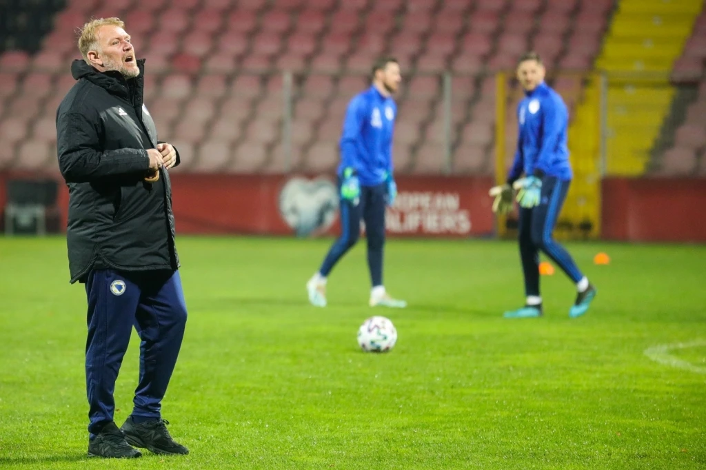 Trening fudbalske reprezentacije BiH