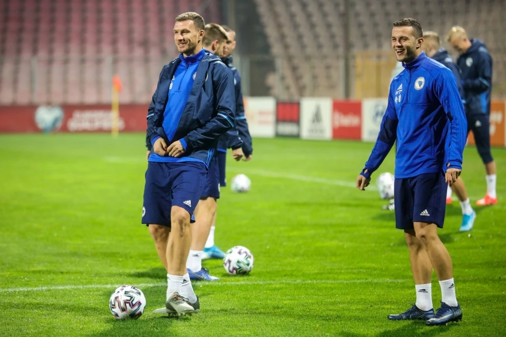 Trening fudbalske reprezentacije BiH