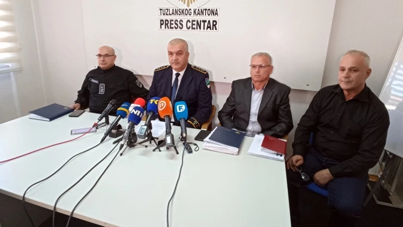 Press konferencija u MUP-u TK