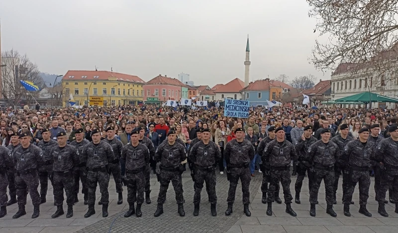 Svečanost na Trgu slobode