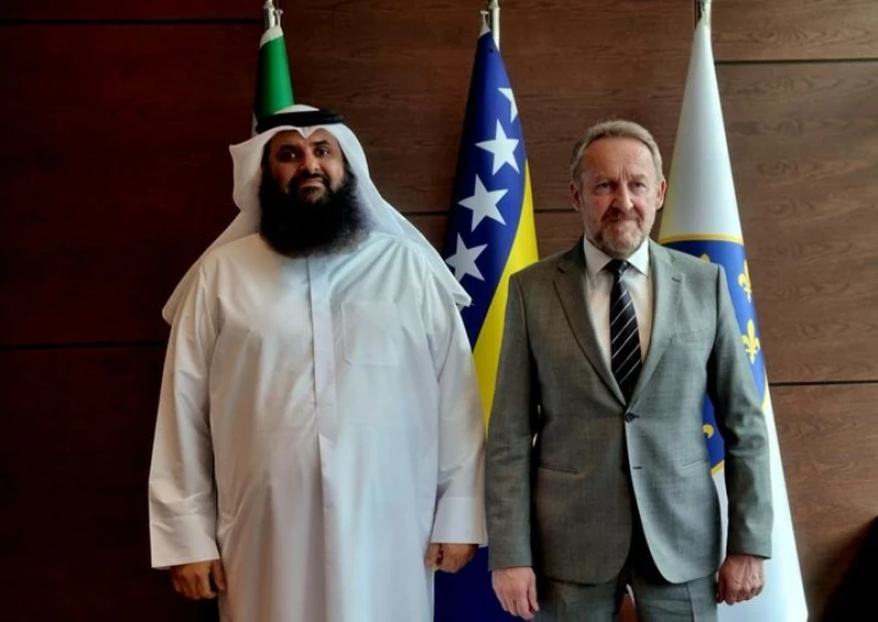 Bakir Izetbegović sa ambasadorom Katara  Al-Attiyahom