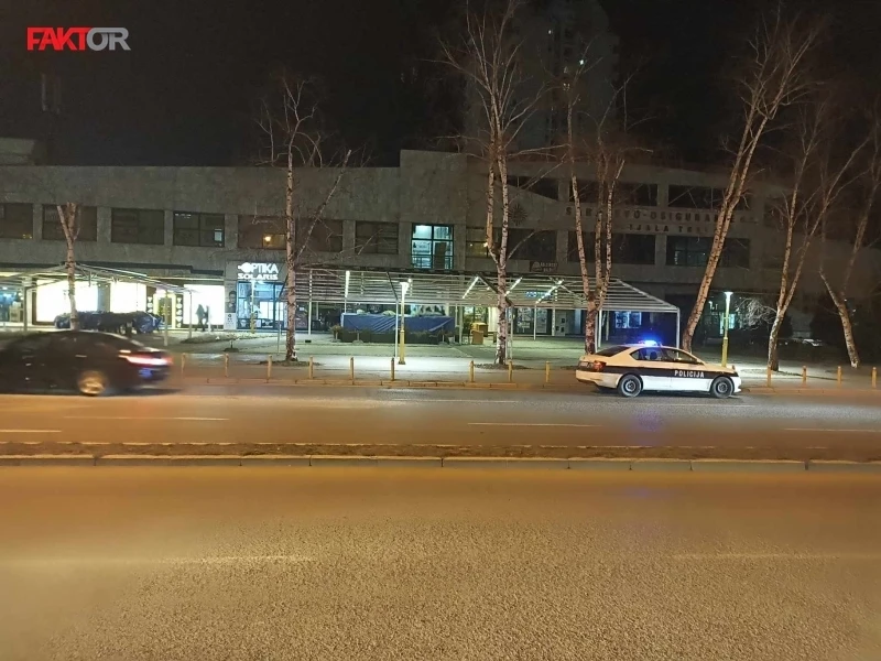 Policija na mjestu ubistva
