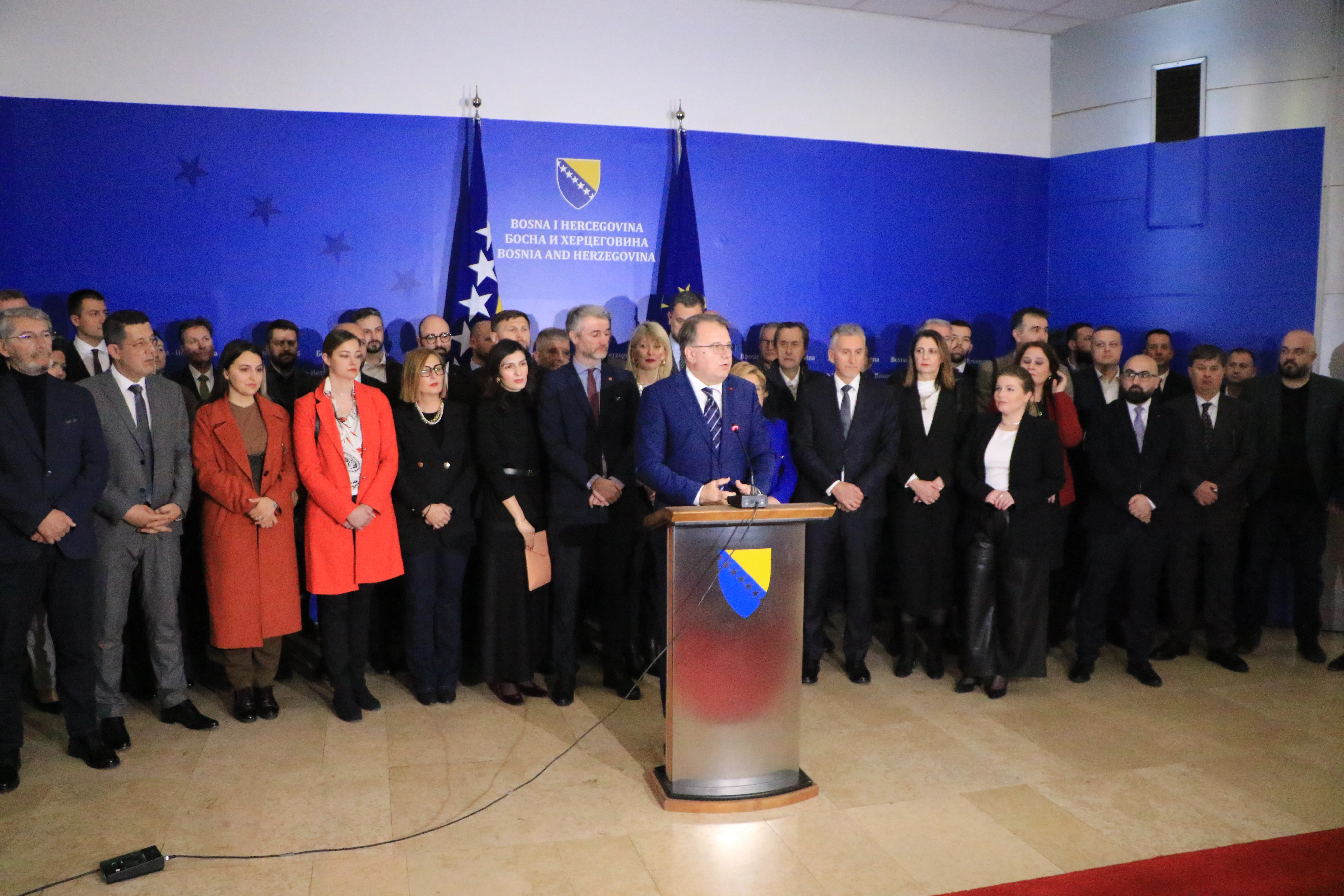 Konferencija za medije "Trojke"