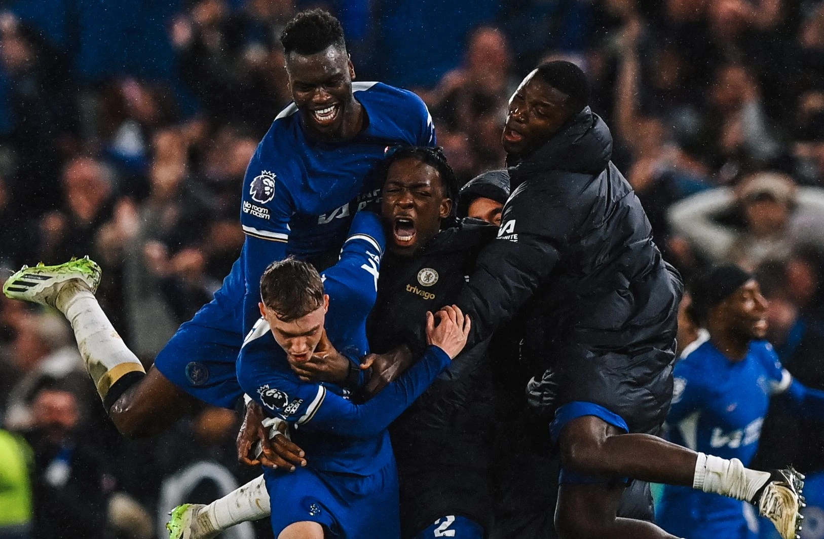 Slavlje igrača Chelseaja