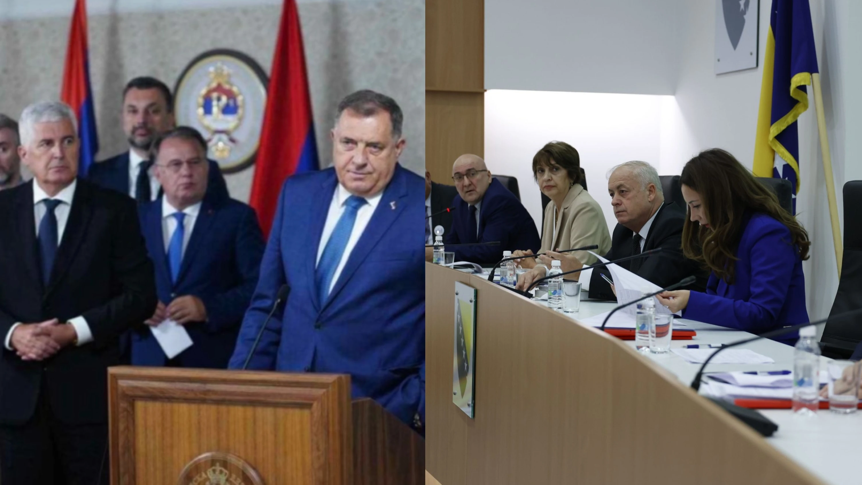Dio vladajuće koalicije i članova CIK-a
