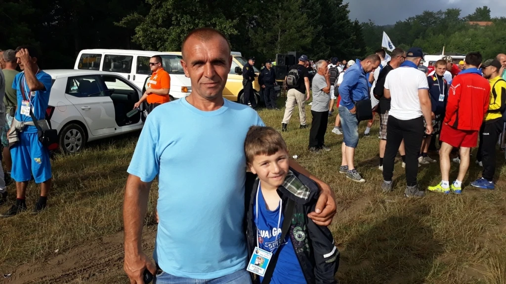 Vehid Dedić sa sinom Sakibom