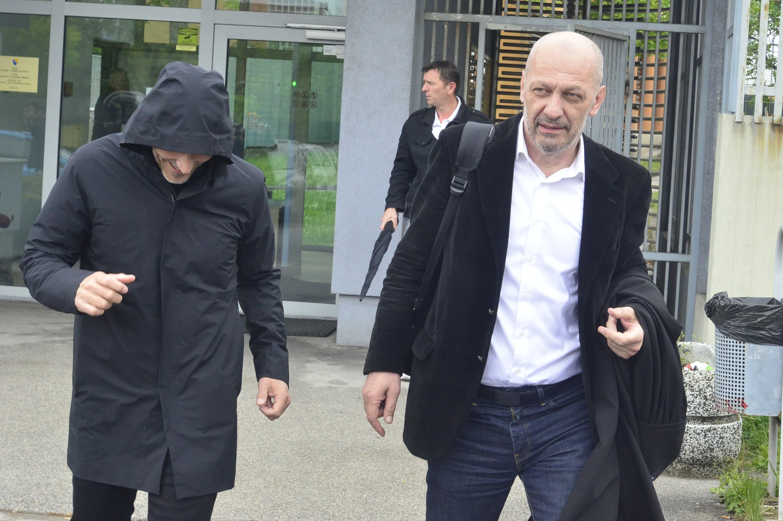 Ermin Alamerović i advokat Jasmir Muratović