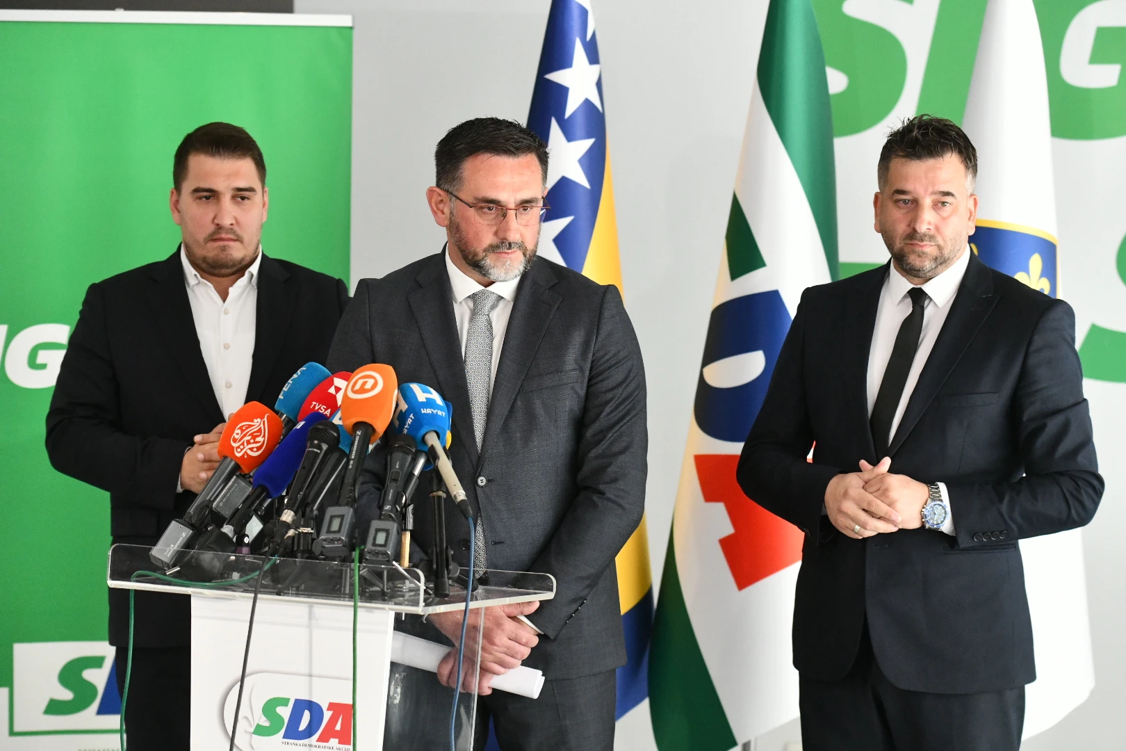Haris Zahiragić, Edin Ramić i Eldar Čomor
