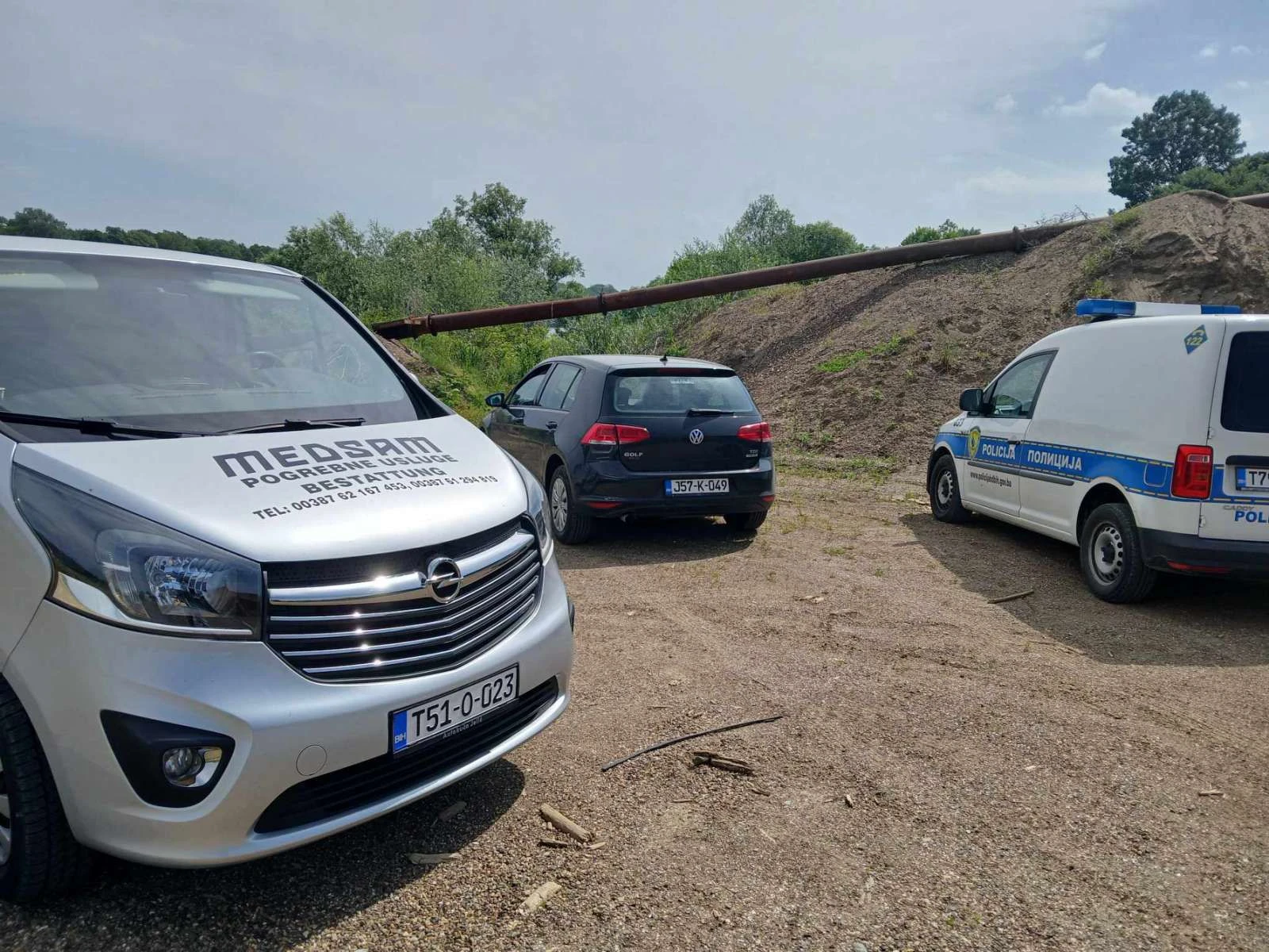S mjesta događaja