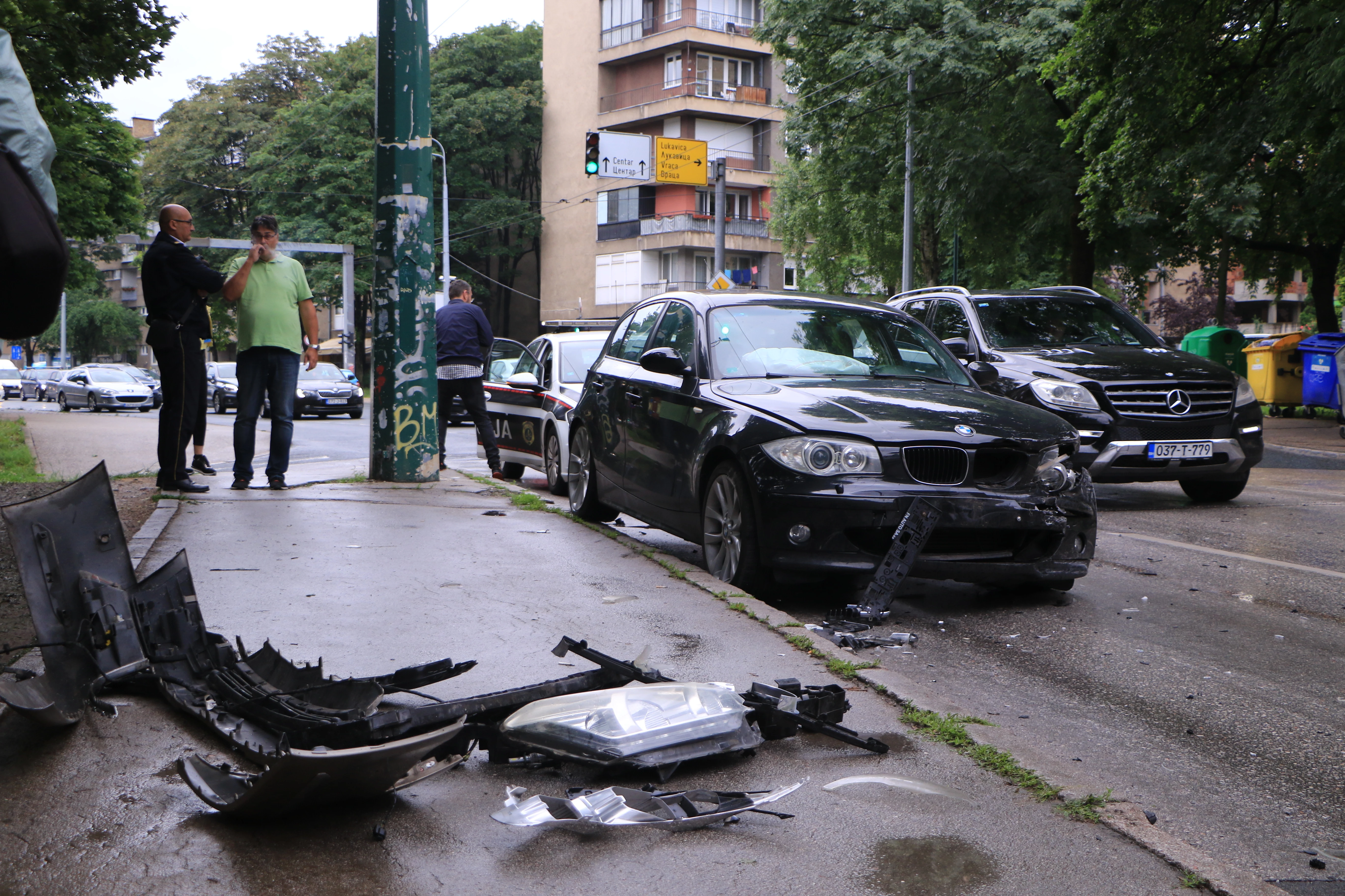 Udes se desio u ulici Zagrebačka