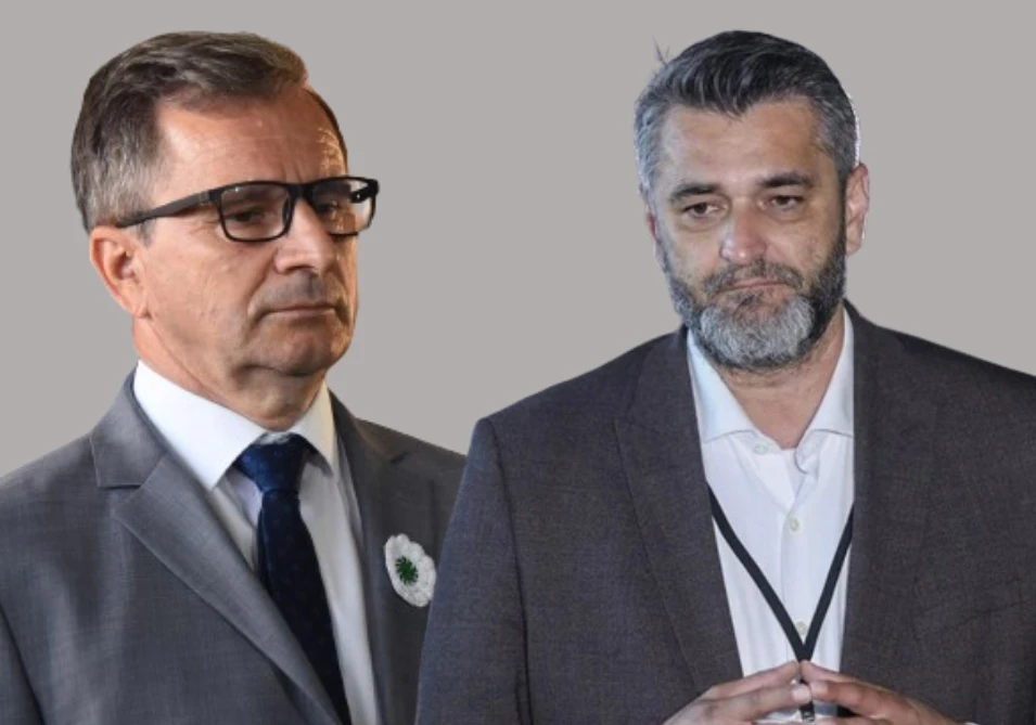 Hamdija Fejzić i Emir Suljagić