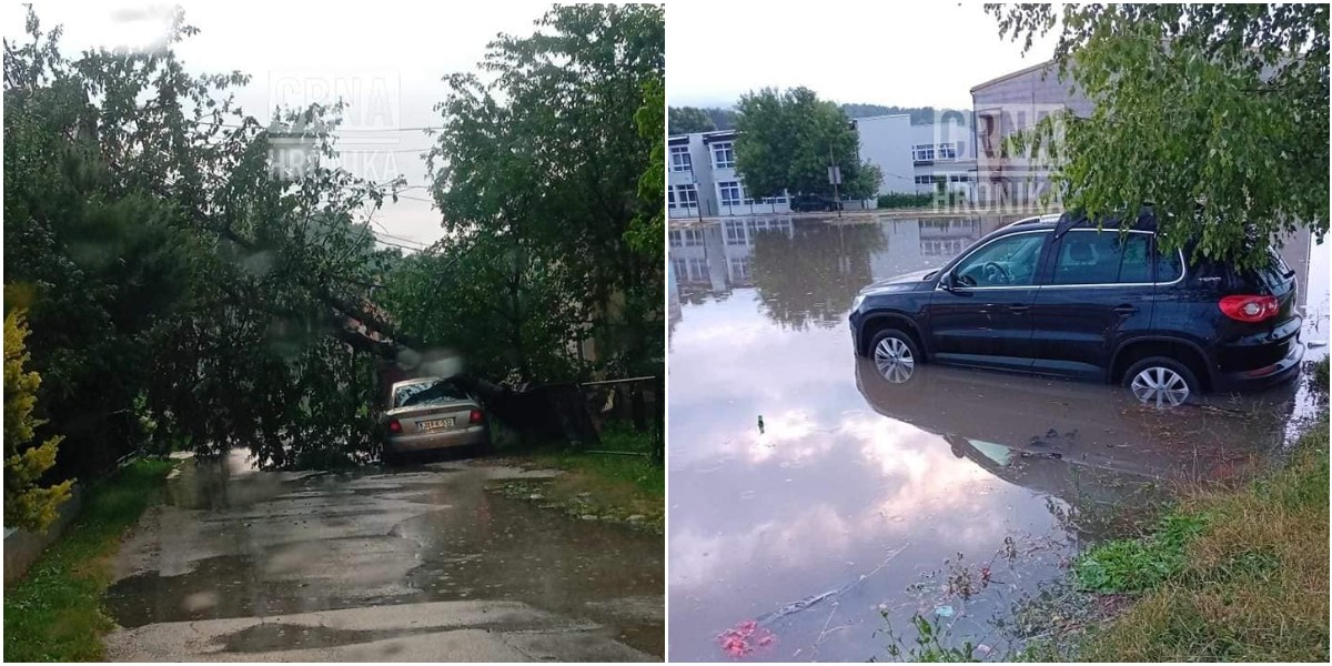 Olujno Nevrijeme Pogodilo Busovaču: Jak Vjetar čupao Stabla, Uništeni ...