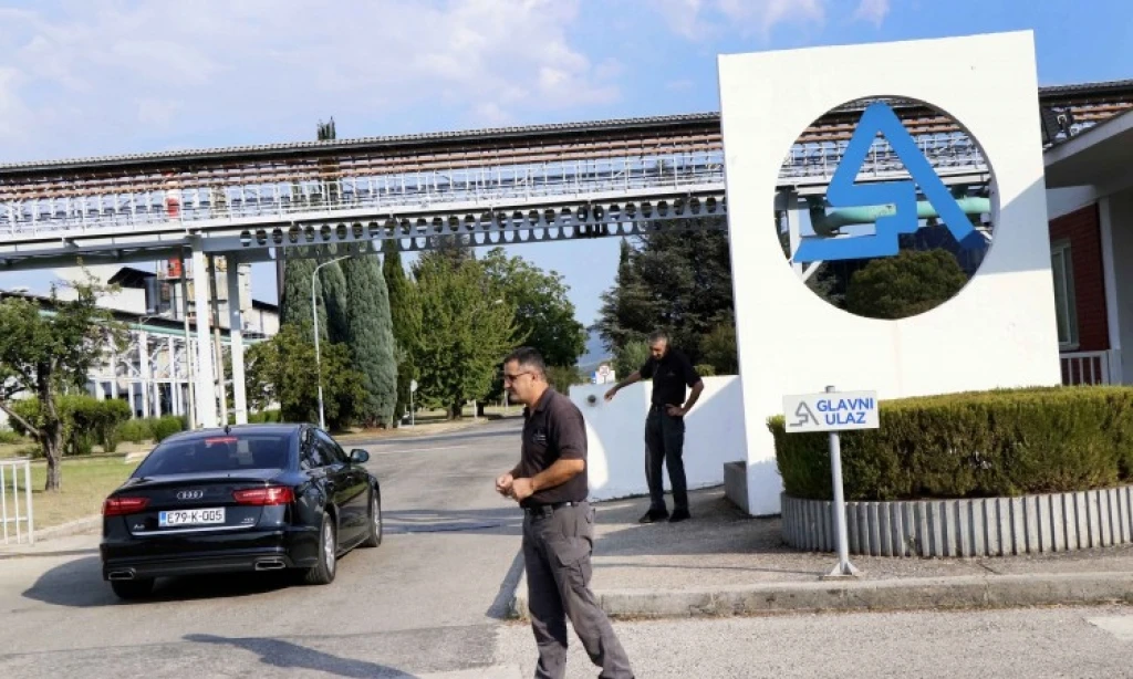 Ulaz u mostarski Aluminij