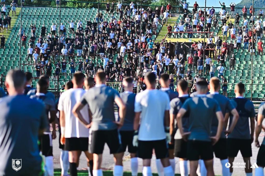 Sa večerašnjeg treninga