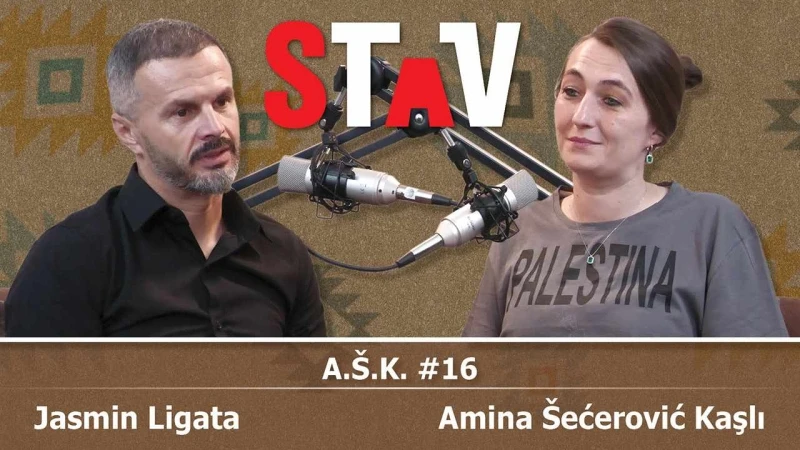 Jasmin Ligata i Amina Šećerović Kasli