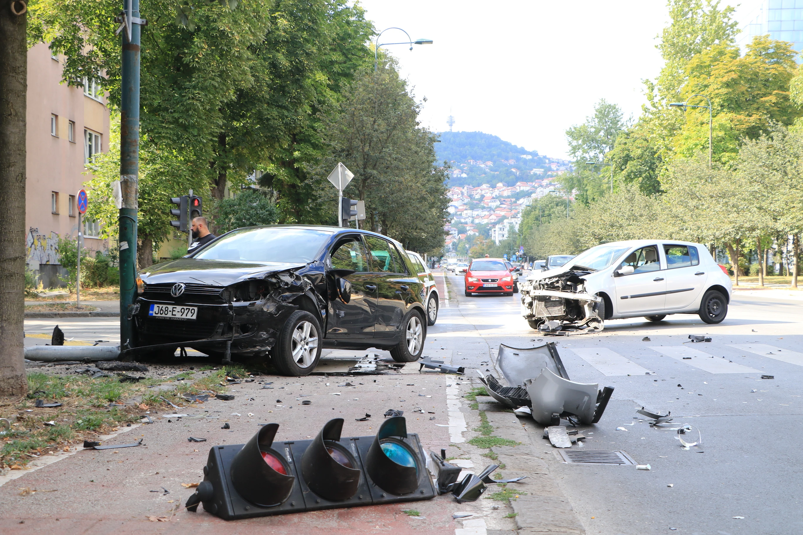S mjesta događaja