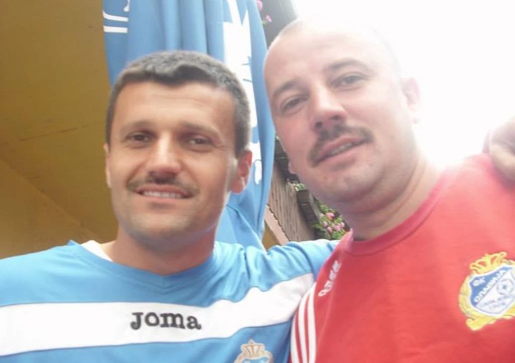 Dudić i Simić iz perioda u FK Slavija