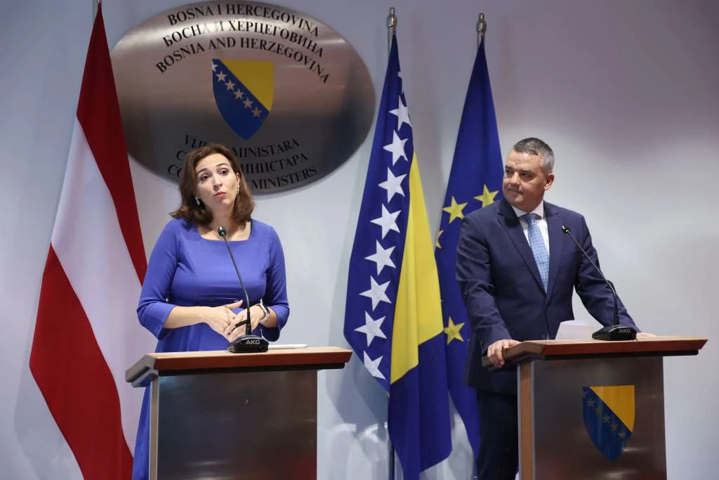 Alma Zadić i Davor Bunoza