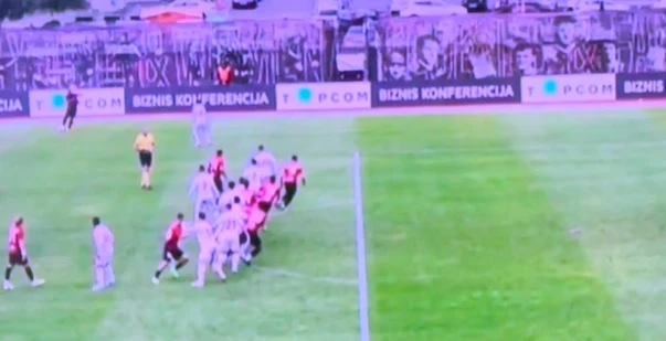 Trenutak kada je Husejinović centrirao, a Janketić pogodio