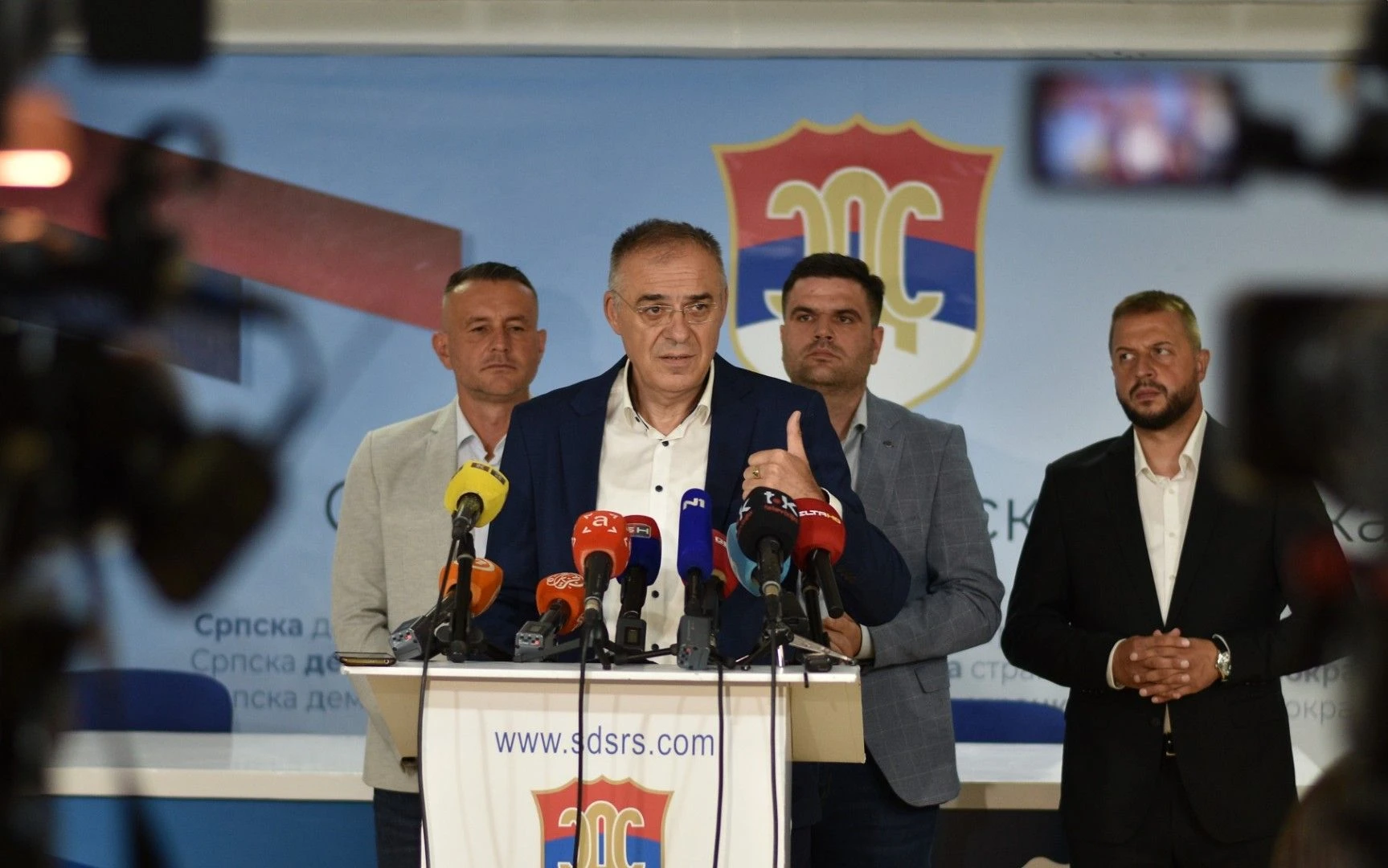 Predsjednik SDS-a Milan Miličević