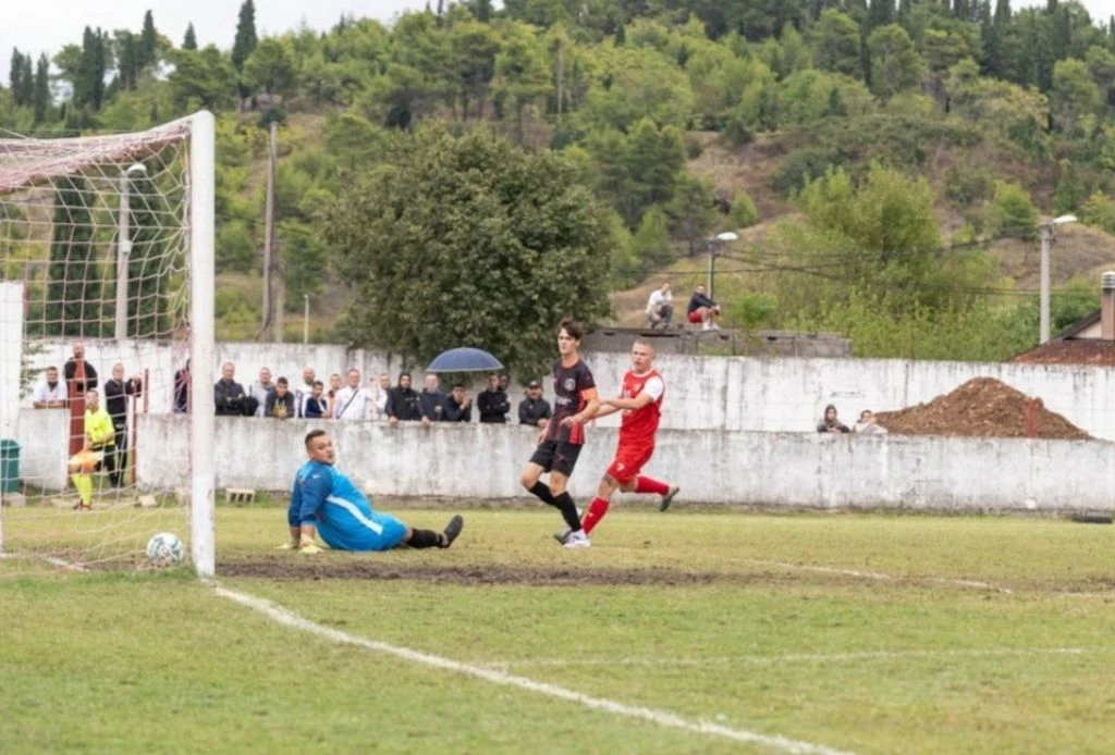 Detalj sa meča Zabjelo - Njegoš 10:0