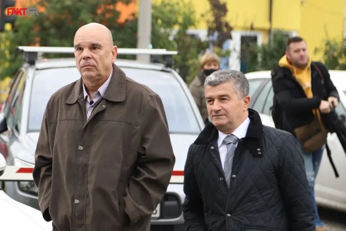 Josip Barić sa advokatom Kadrijom Kolićem